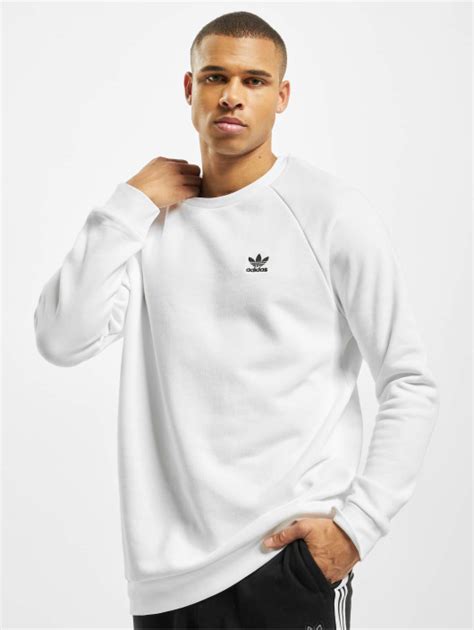 weißer adidas pullover herren|Weiße Hoodies für Herren .